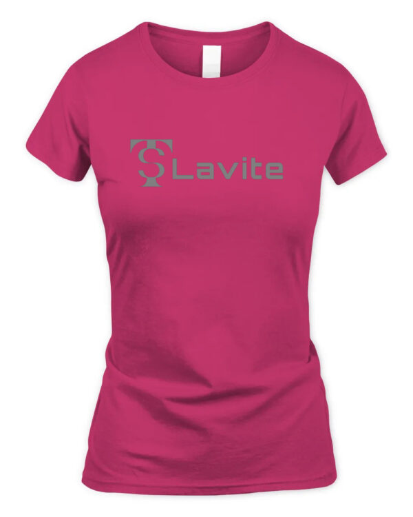Modern Casual Tee for Women with Front-Centered LAVITE Branding