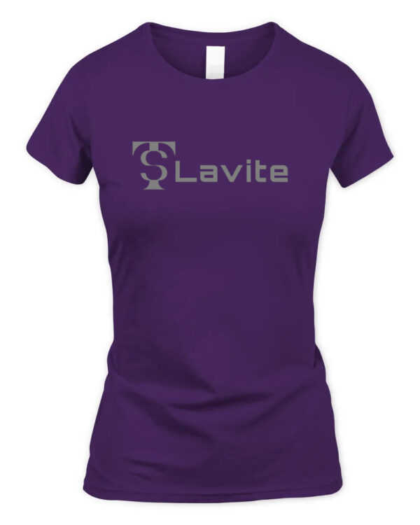 Soft Slim-Fit T-Shirt Highlighting the Refined LAVITE Text Logo
