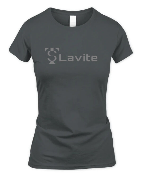 Classic Crewneck Tee with Striking LAVITE Lettering in Serif Font